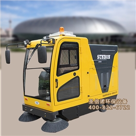 電動掃地車助力車站清潔