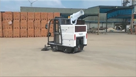 江蘇泰州某磚廠采購2000AW電動清掃車 江蘇泰州某磚廠采購2000AW電動清掃車