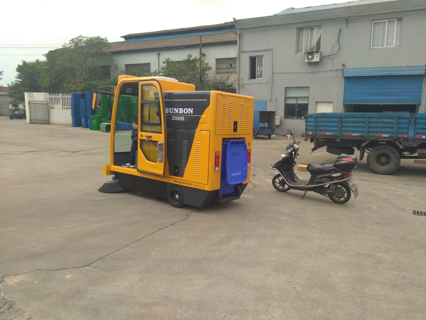 環(huán)衛(wèi)掃地車(chē)客戶(hù)案例-常州戚墅堰環(huán)衛(wèi)管理處