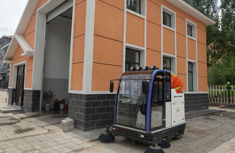 圣倍諾電動清掃車獲內(nèi)蒙古益興環(huán)保工程認(rèn)可