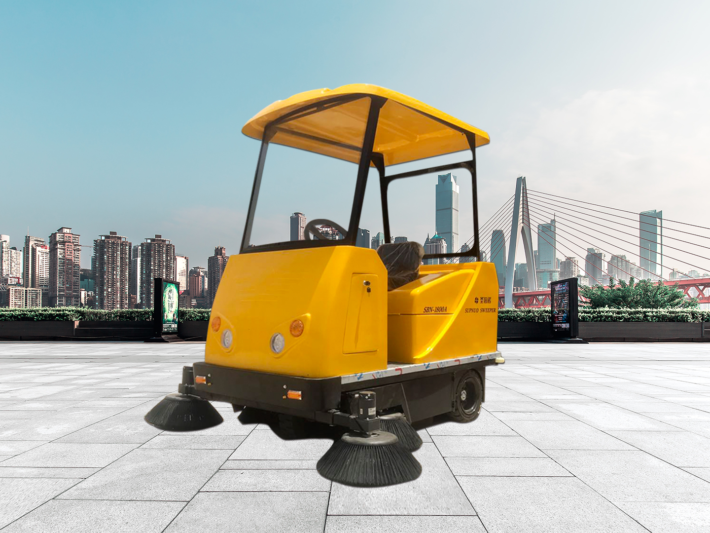 工廠用掃地車如何選擇型號(hào)