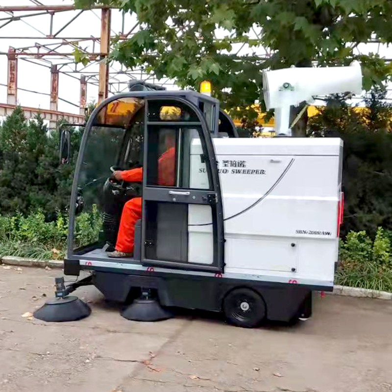 中小型電動(dòng)駕駛掃地車如此受歡迎？